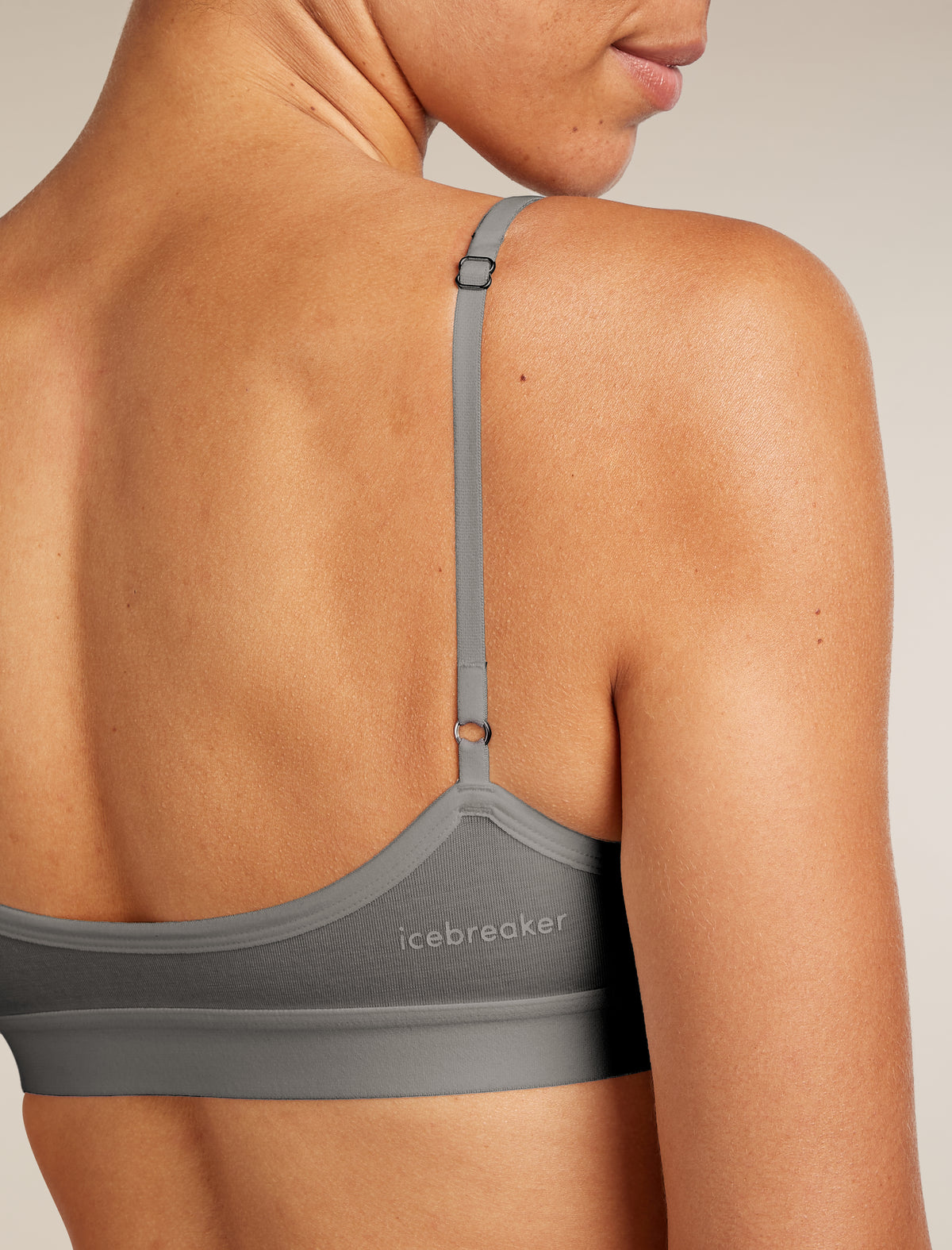 Women’s Merino 150 Siren Bra Gritstone Heather - 6