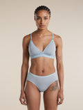 Women's Merino 150 Siren Bra Zinc Blue - 1