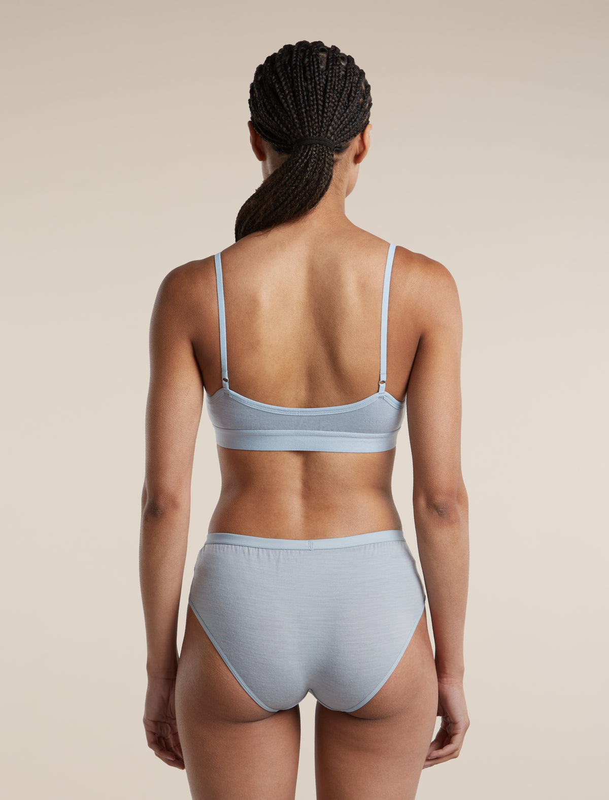Women's Merino 150 Siren Bra Zinc Blue - 2