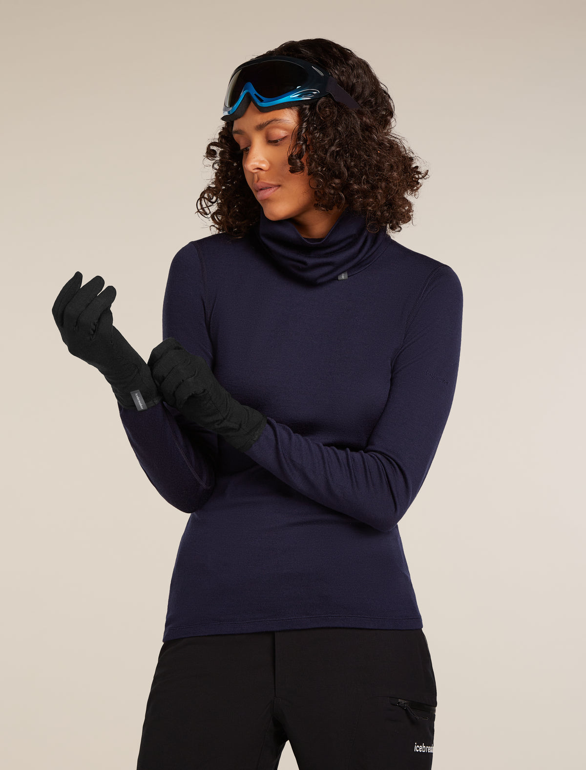 Unisex 260 Oasis Glove Liners Black - 5