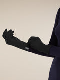 Unisex 260 Oasis Glove Liners Black - 7
