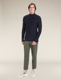 Men’s Waypoint Long Sleeve Half Zip Sweater Midnight Navy - 4