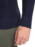 Men’s Waypoint Long Sleeve Half Zip Sweater Midnight Navy - 6