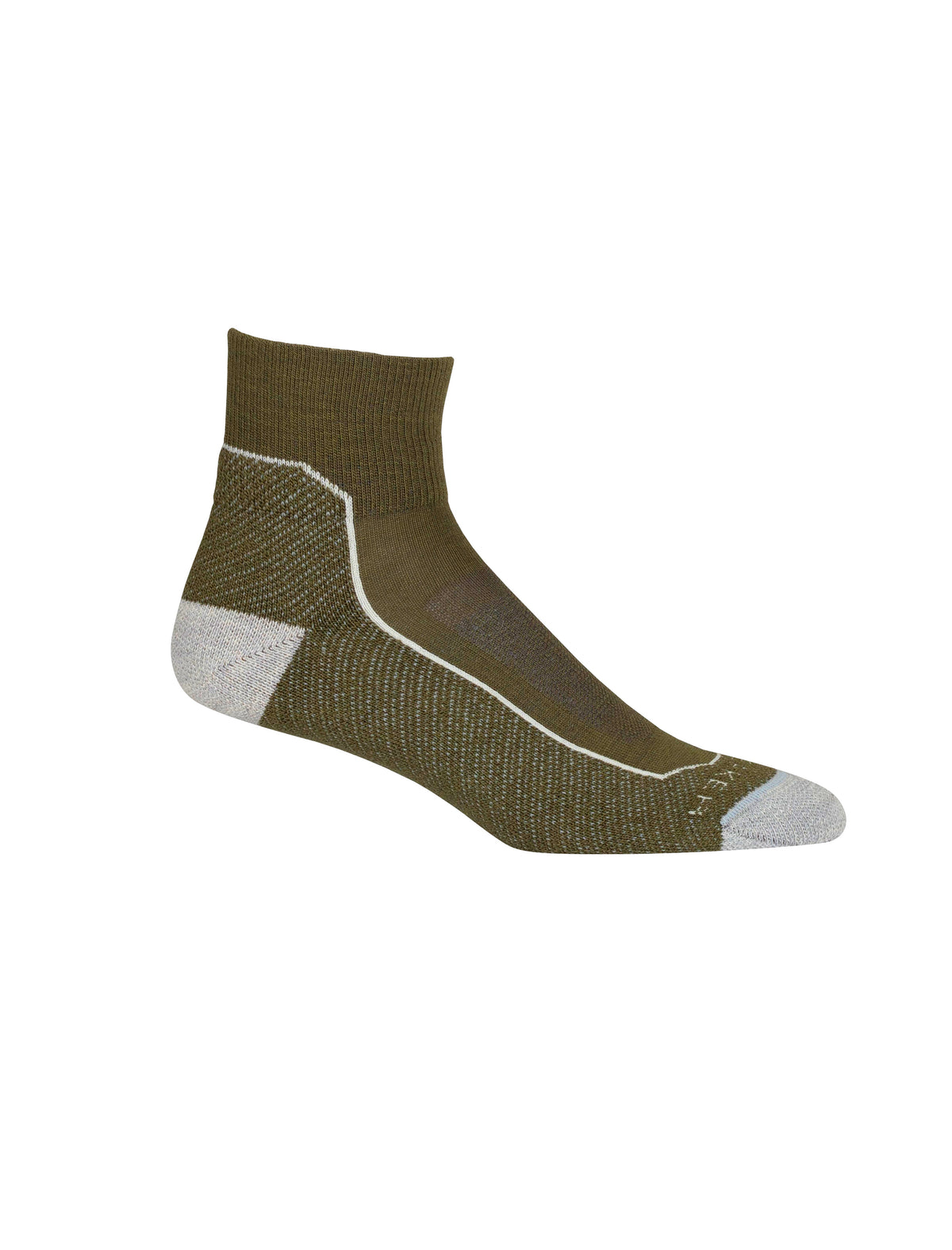 Women’s Merino Hike+ Light Mini Socks Loden/Blizzard Heather - 1