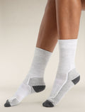 Women’s Merino Hike+ Light Crew Socks Blizzard Heather - 2