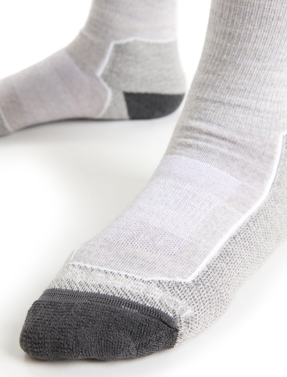 Women’s Merino Hike+ Light Crew Socks Blizzard Heather - 4