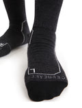 Women’s Merino Hike+ Heavy Crew Socks Metro Heather - 3