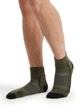 Men’s Merino Hike+ Light Mini Socks Loden/Black - 3