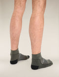 Men’s Merino Hike+ Light Mini Socks Loden/Black - 2