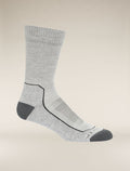 Men’s Merino Hike+ Light Crew Socks Blizzard Heather - 1