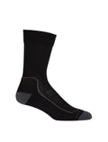 Men’s Merino Hike+ Light Crew Socks Black/Mink - 1