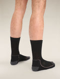 Men’s Merino Hike+ Light Crew Socks Black/Mink - 3