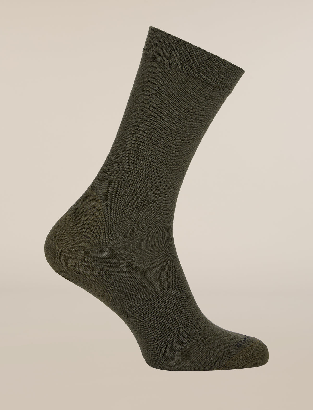 Men's Merino Lifestyle Fine Gauge Crew Socks Dark Loden - 3