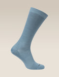 Men’s Merino Lifestyle Fine Gauge Crew Flint blue - 3