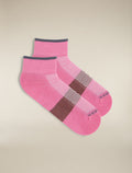 Women’s Merino Multisport Light Mini Socks Pop/obsidian/carob - 3