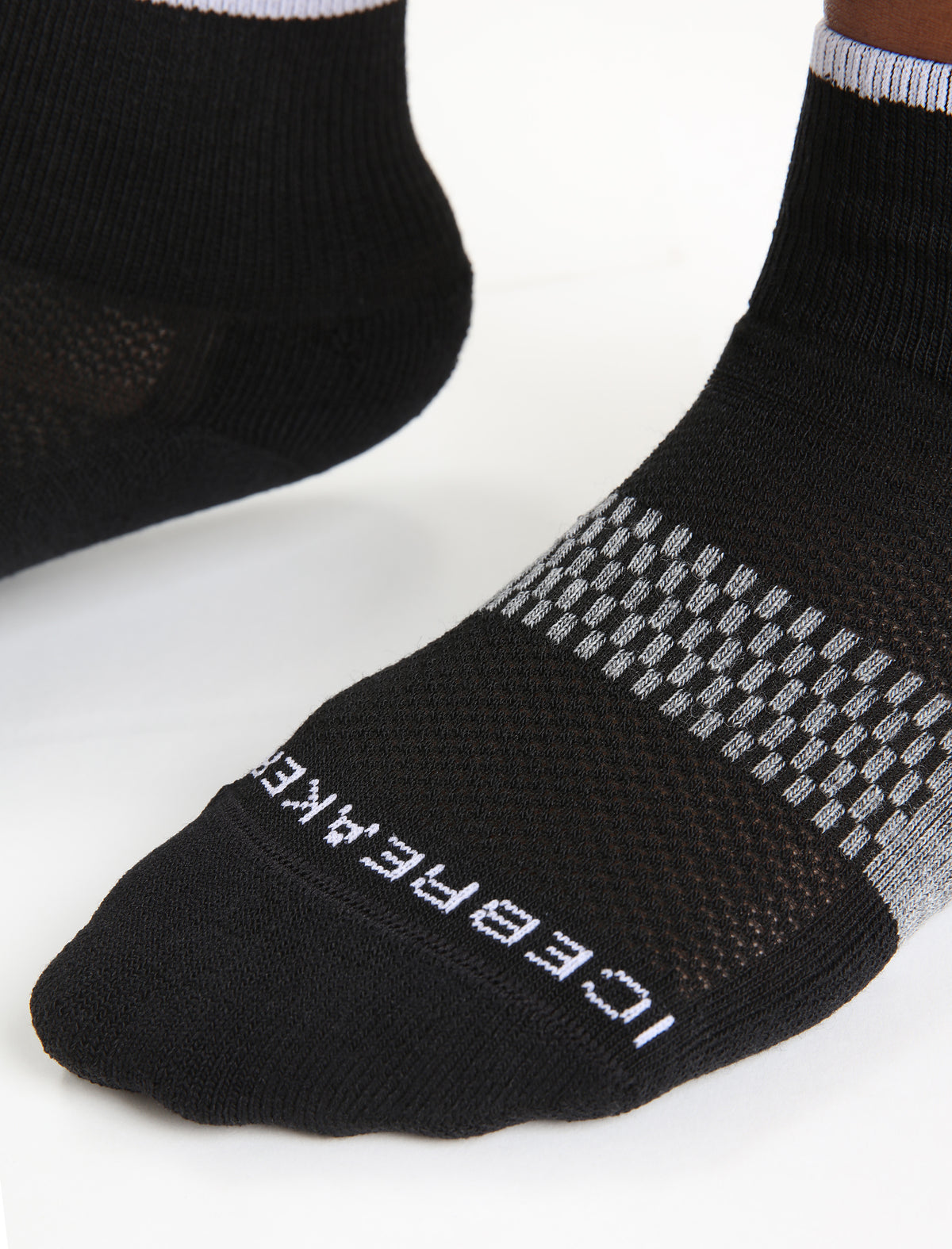 Women’s Merino Multisport Light Mini Socks Black/Snow - 6