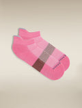 Women’s Merino Multisport Light Micro Socks Pop/obsidian/carob - 3