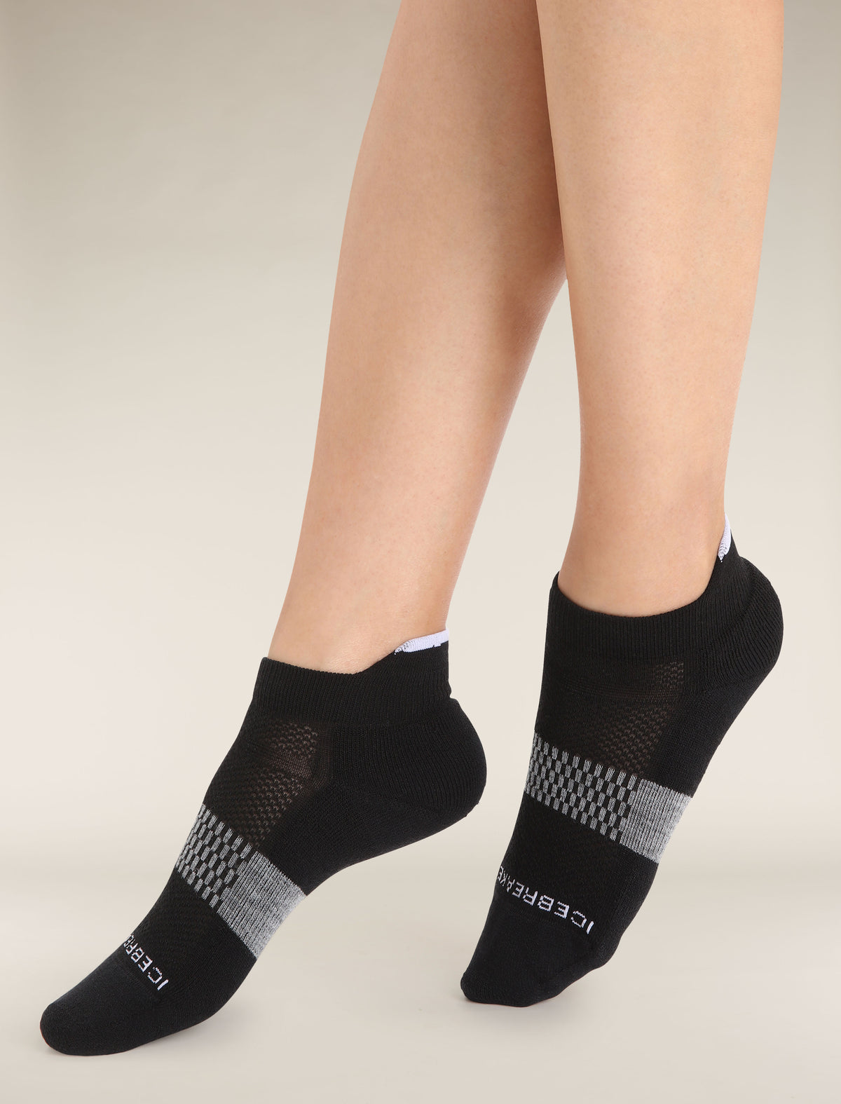 Women’s Merino Multisport Light Micro Socks Black/Snow - 1