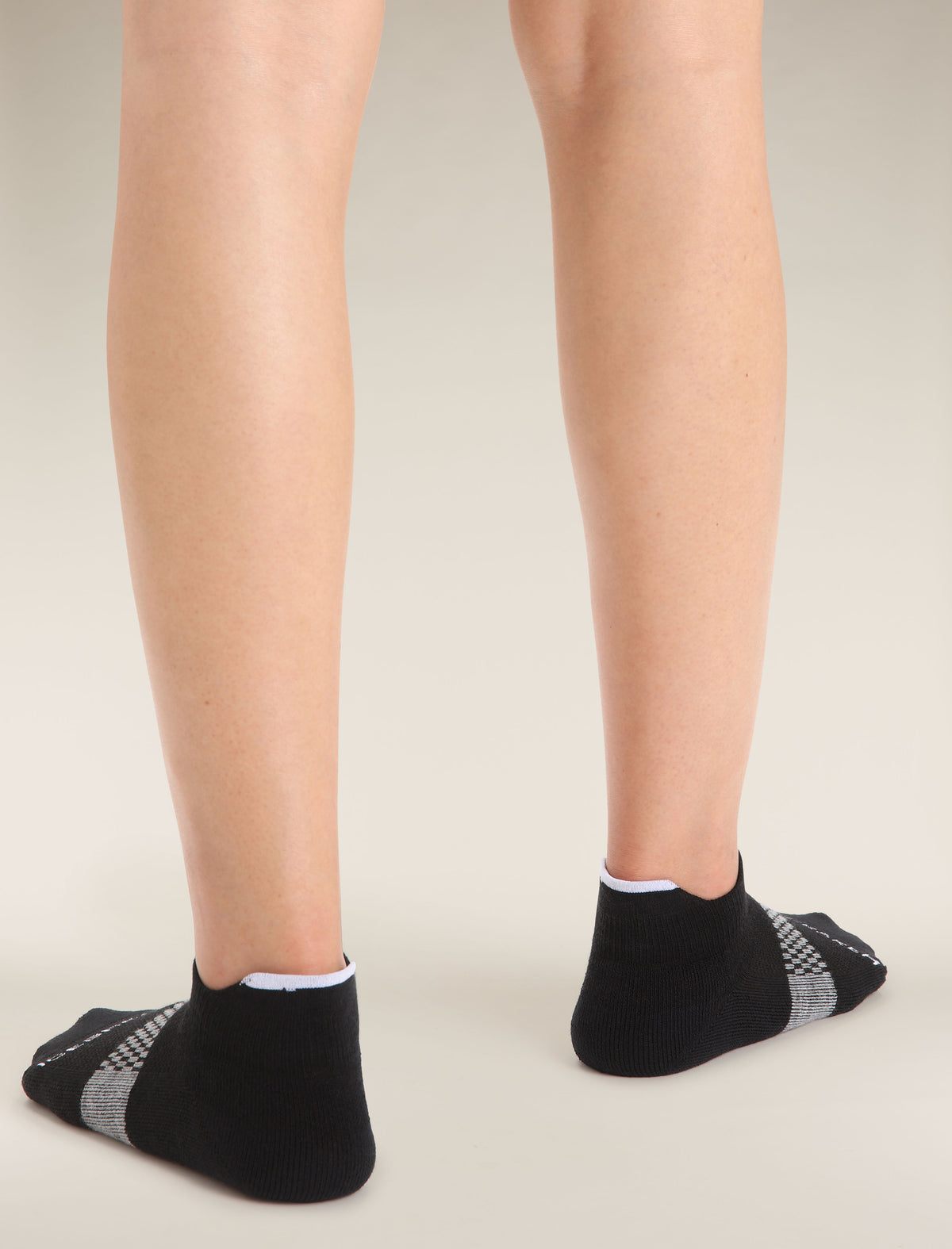 Women’s Merino Multisport Light Micro Socks Black/Snow - 2