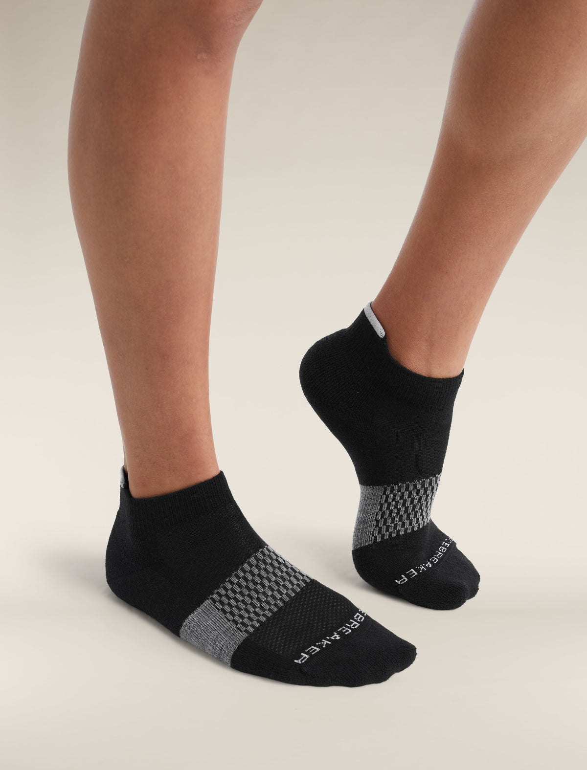 Women’s Merino Multisport Light Micro Socks Black/Snow - 3