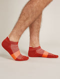 Men’s Merino Multisport Light Micro Socks Molten/Snow - 2
