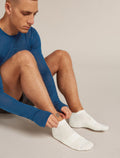 Men’s Merino Multisport Light Micro Ecru hthr/Alloy/Snow - 2