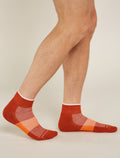 Men’s Merino Multisport Light Mini Socks Molten/Snow - 2