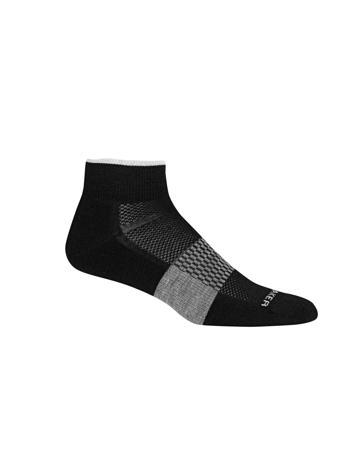 Men’s Merino Multisport Light Mini Socks Black/Snow - 1