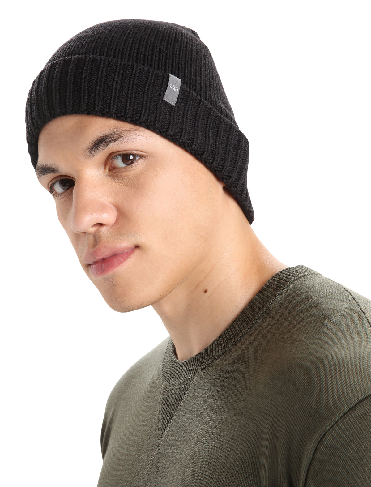 Unisex Vela Cuff Beanie Black - 5