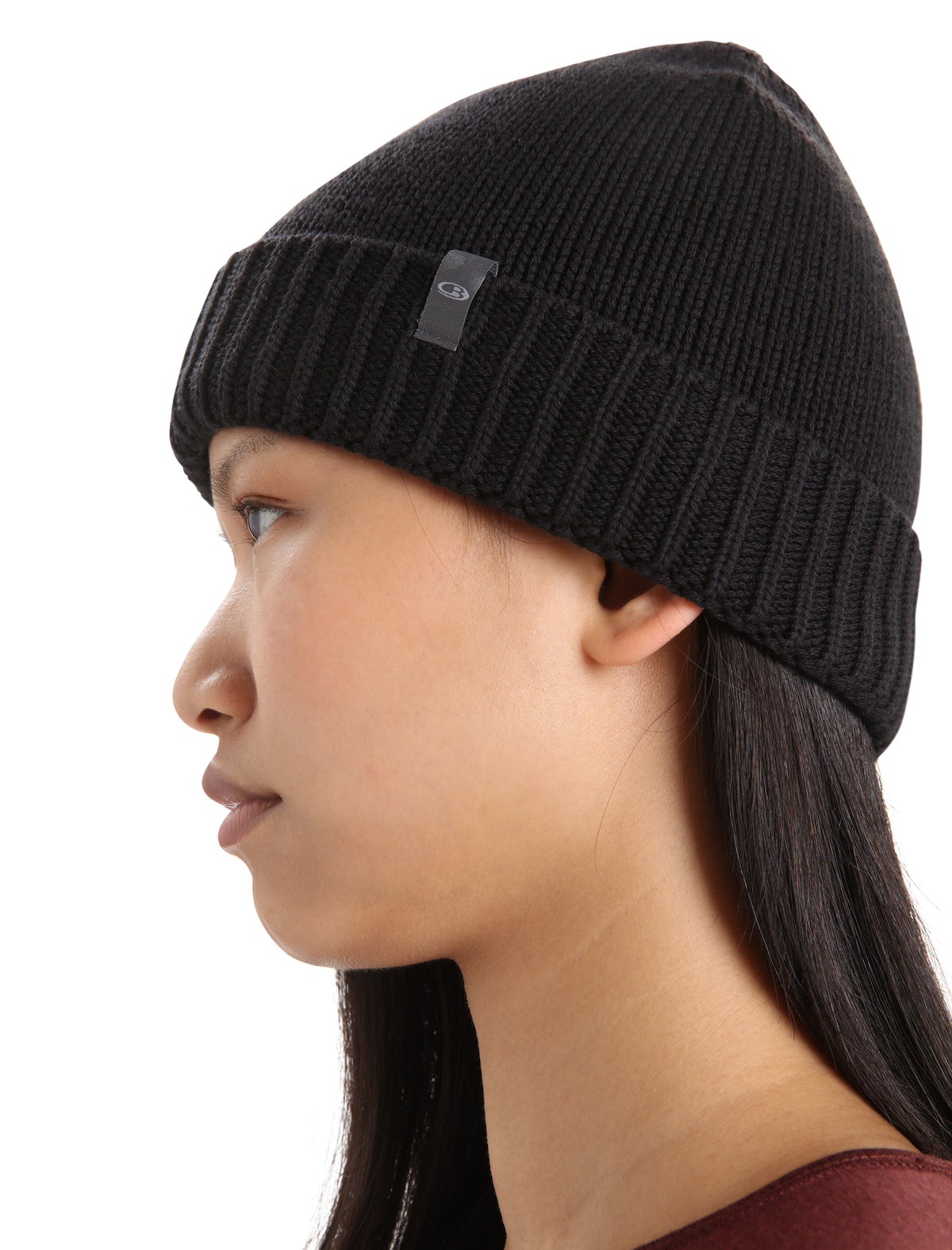 Unisex Vela Cuff Beanie Black - 7