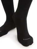 Women’s Merino Lifestyle Fine Gauge Crew Socks Black - 3