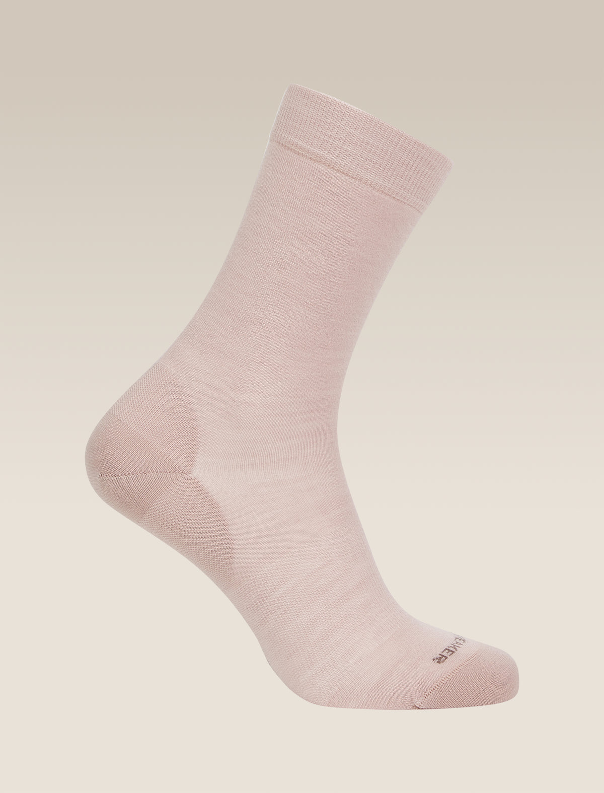 Women’s Merino Lifestyle Fine Gauge Crew Pink quartz - 3