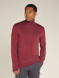 Men’s Merino 300 Original Long Sleeve Half Zip Top Port - 1