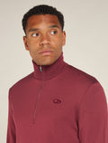 Men’s Merino 300 Original Long Sleeve Half Zip Top Port - 5