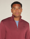 Men’s Merino 300 Original Long Sleeve Half Zip Top Port - 7