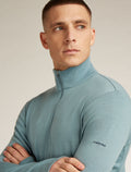 Merino 300 Original Long Sleeve Half Zip Top Blue ash - 5