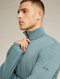 Merino 300 Original Long Sleeve Half Zip Top Blue ash - 6