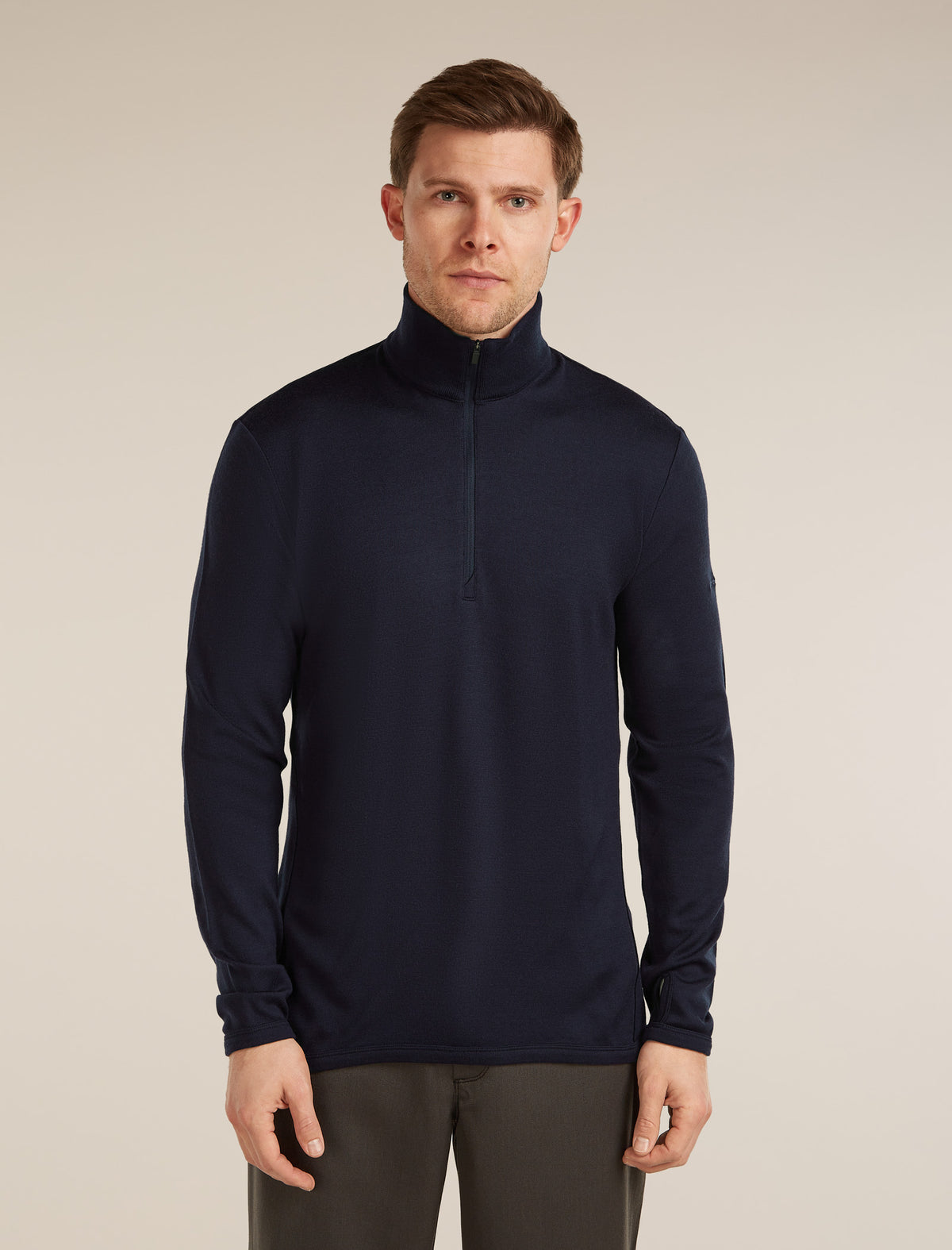 Men’s Merino 300 Original Long Sleeve Half Zip Midnight Navy - 1