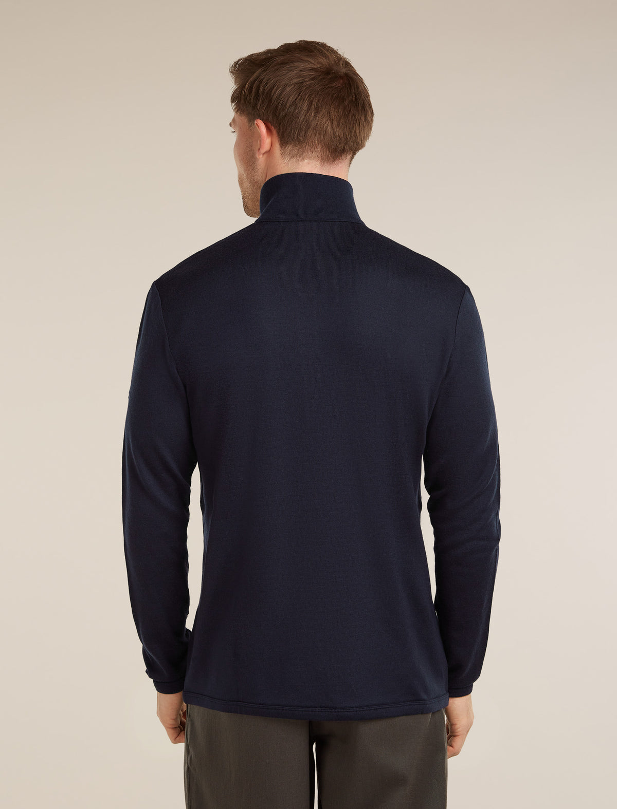 Men’s Merino 300 Original Long Sleeve Half Zip Midnight Navy - 2