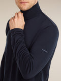 Men’s Merino 300 Original Long Sleeve Half Zip Midnight Navy - 5