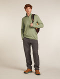 Merino 300 Original Long Sleeve Half Zip Top Lichen - 4