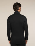 Men’s Merino 260 Tech Long Sleeve Half Zip Thermal Top Black - 2