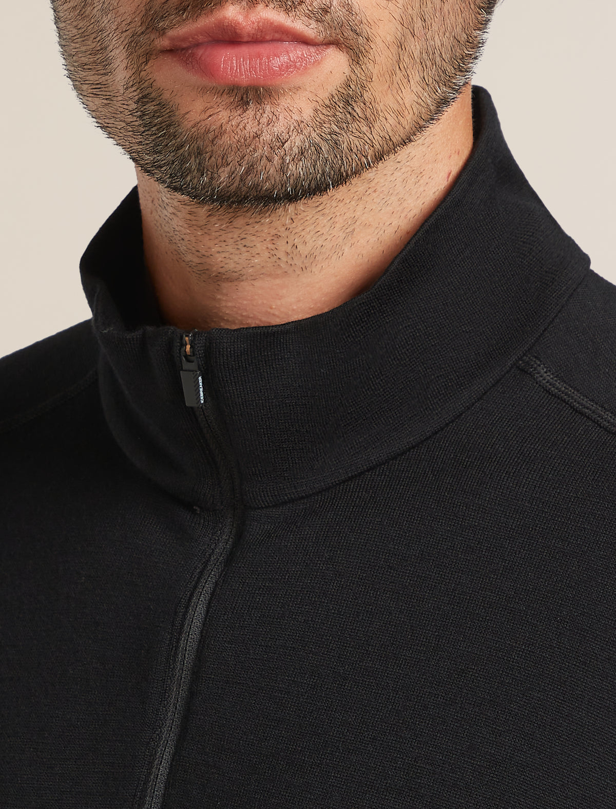 Men’s Merino 260 Tech Long Sleeve Half Zip Thermal Top Black - 6
