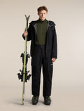 Men's Merino 260 Oasis Long Sleeve Half Zip Dark Loden - 4