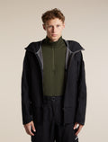 Men's Merino 260 Oasis Long Sleeve Half Zip Dark Loden - 5