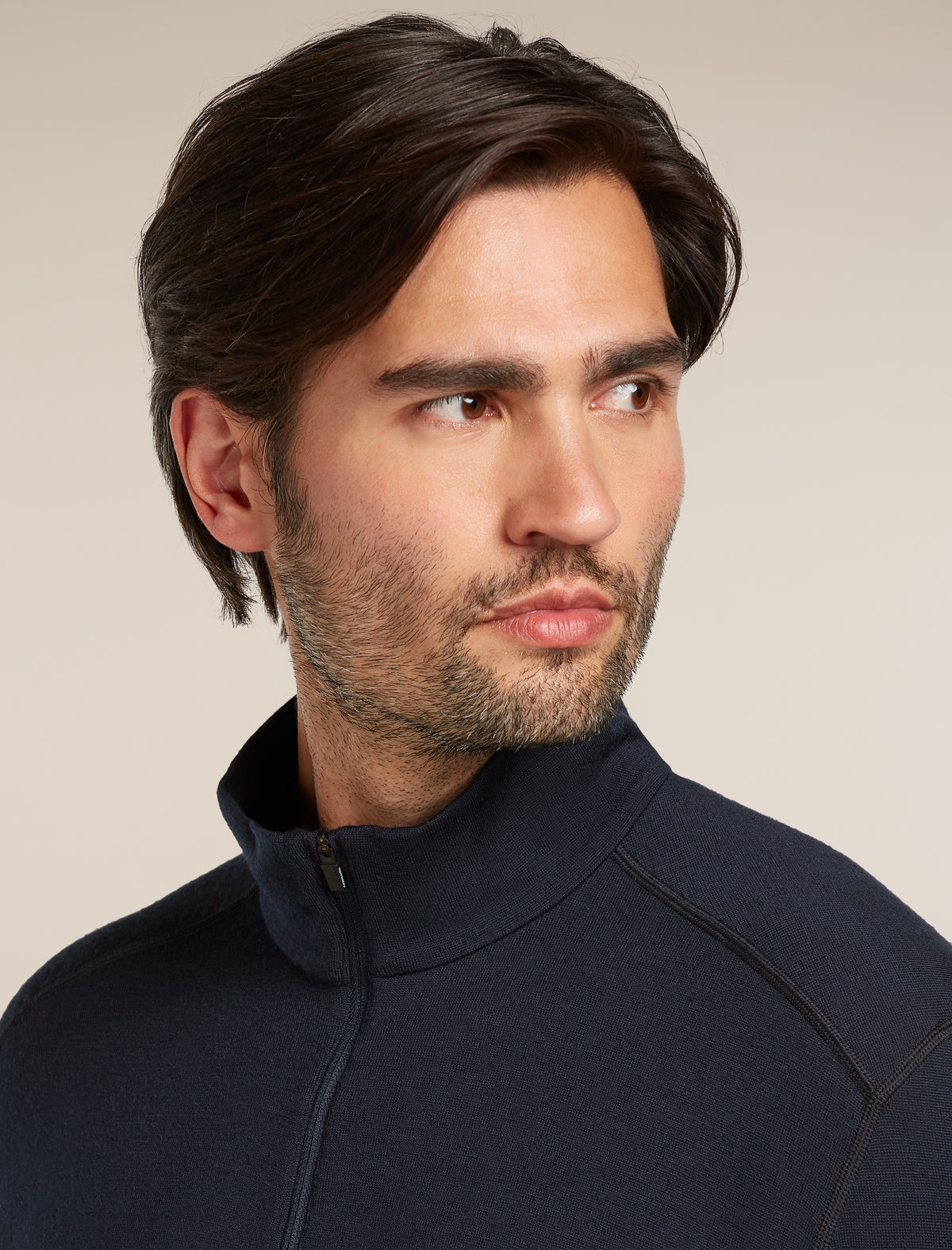 Men’s Merino 260 Tech Long Sleeve Half Zip Thermal Top Glacier - 7