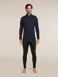 Men’s Merino 260 Tech Long Sleeve Half Zip Thermal Top Glacier - 3