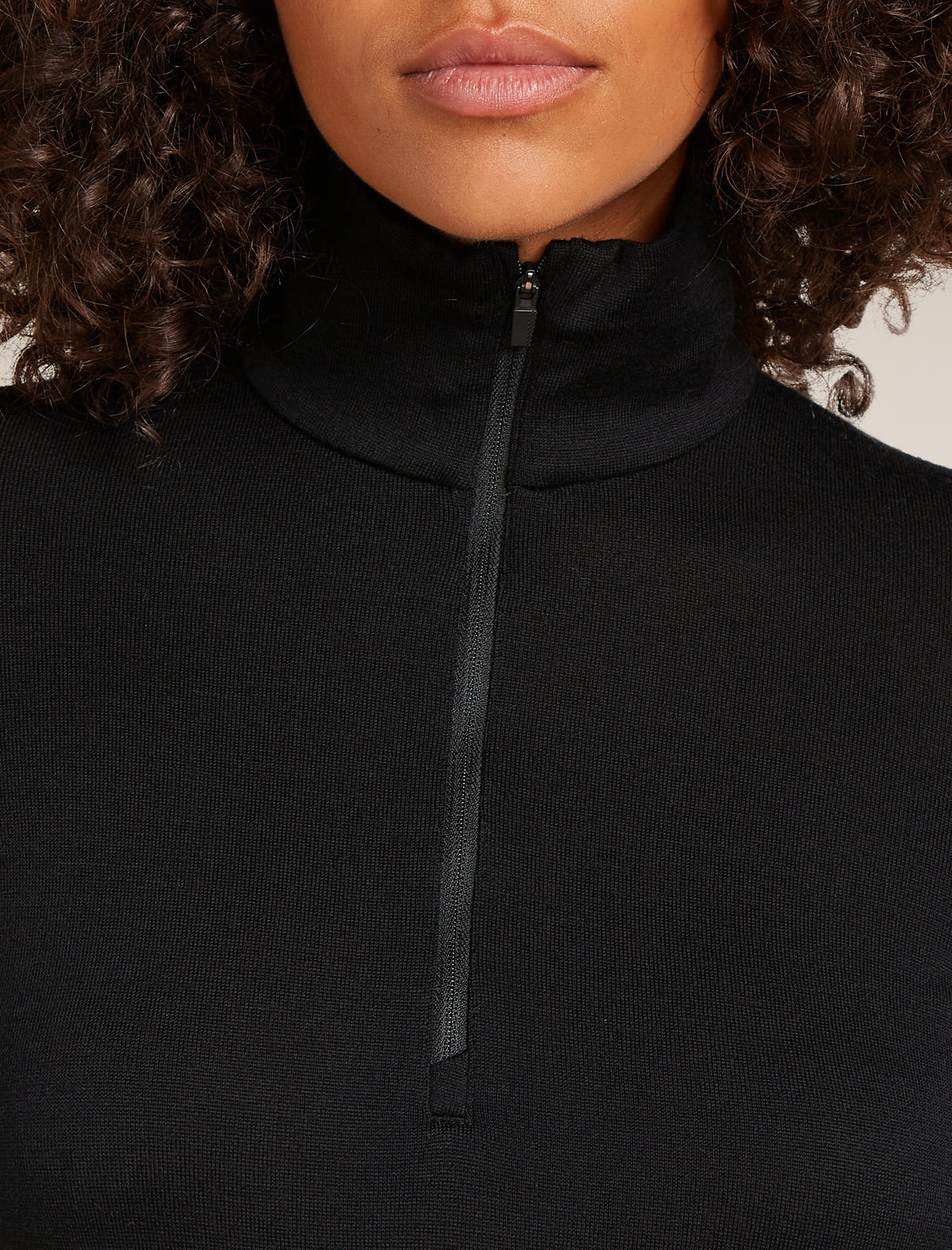 Women’s Merino 260 Tech Long Sleeve Half Zip Thermal Top Black - 6