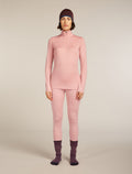 Women’s Merino 260 Tech Long Sleeve Half Zip Thermal Top Blush - 7
