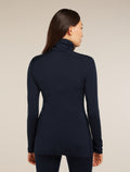 Women’s Merino 260 Tech Long Sleeve Half Zip Thermal Top Glacier - 2